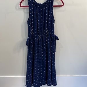 Juicy Dress! Navy and gold.
